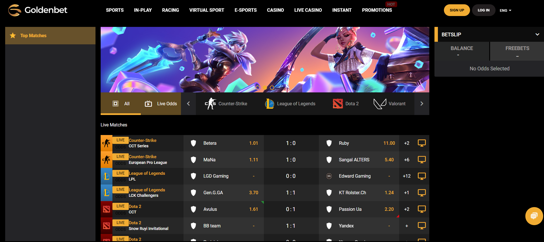 Goldenbet eSports