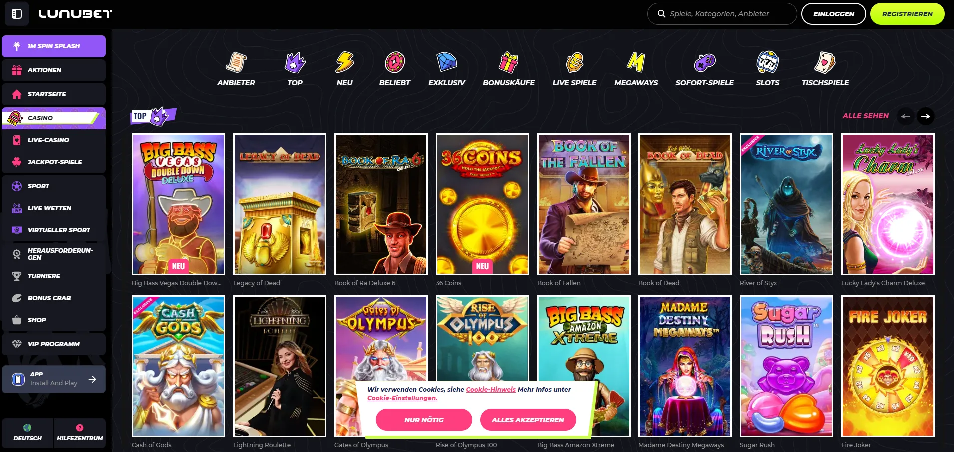 Lunubet Casino