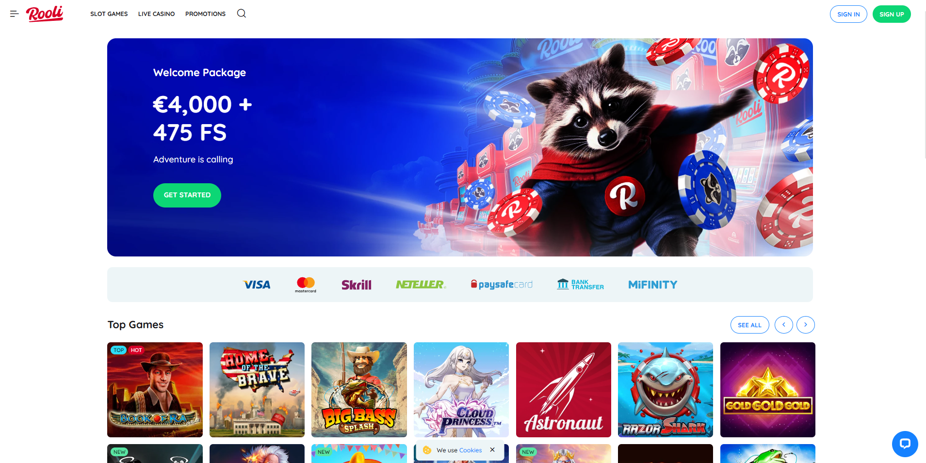 Rooli Casino Startseite