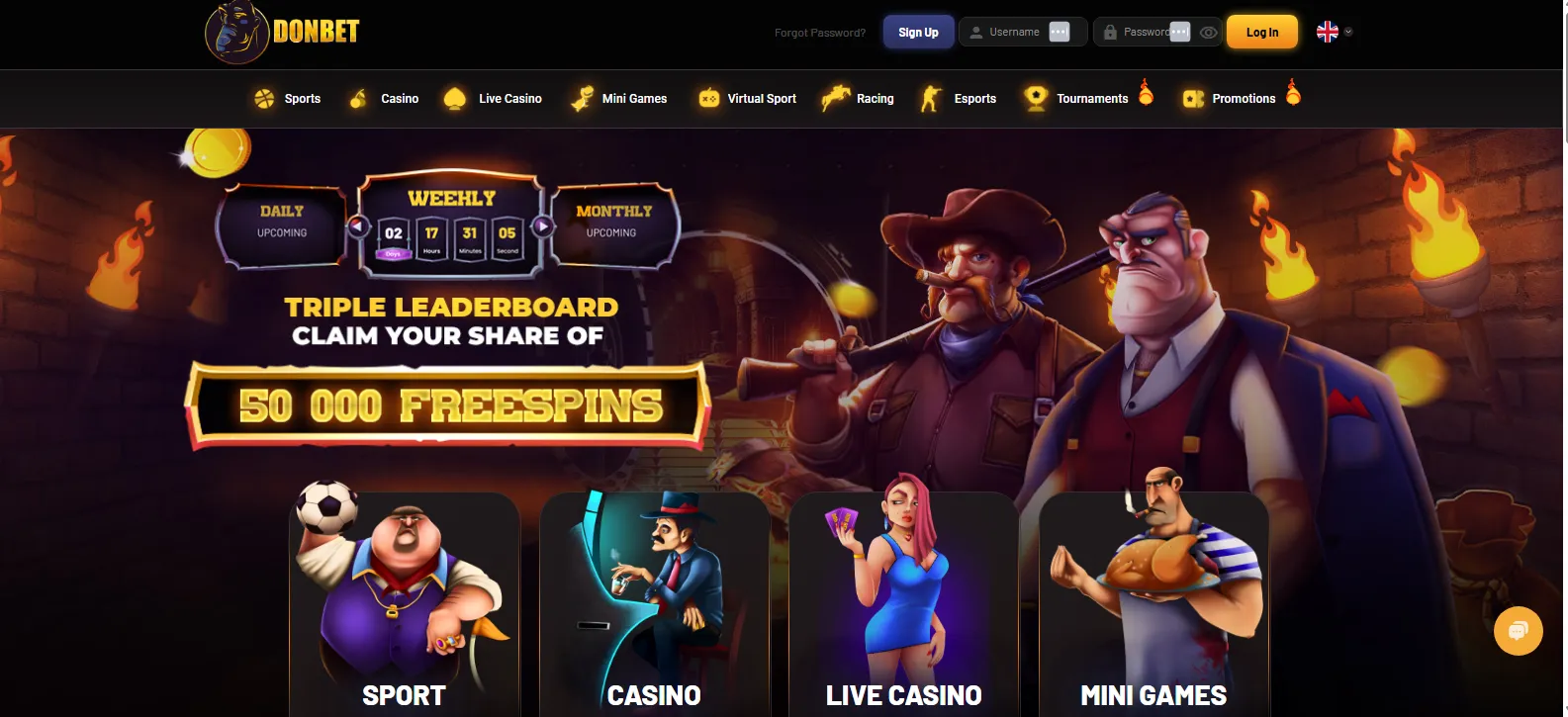 donbet casino live