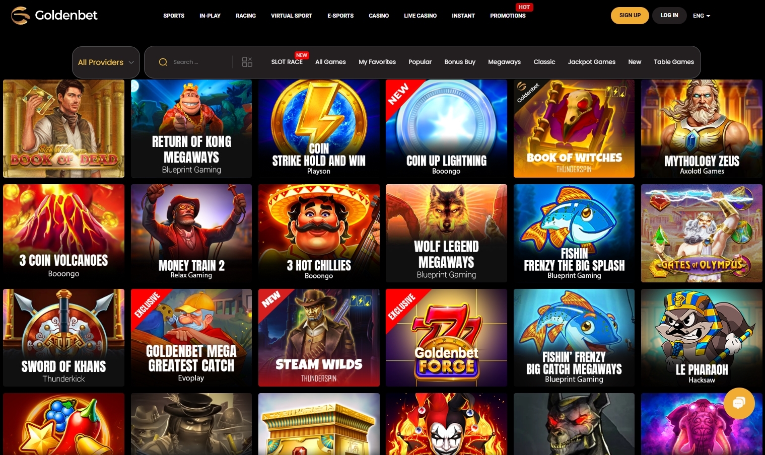 goldenbet games
