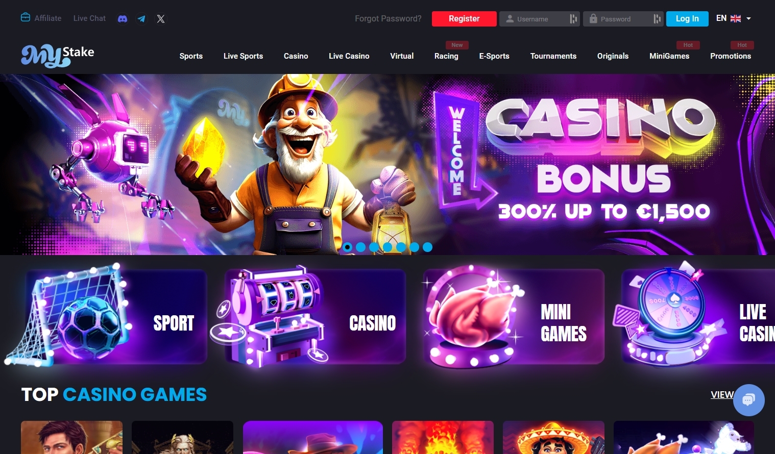 mystake new banner