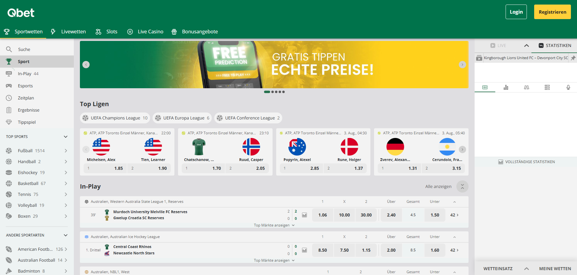 qbet sports